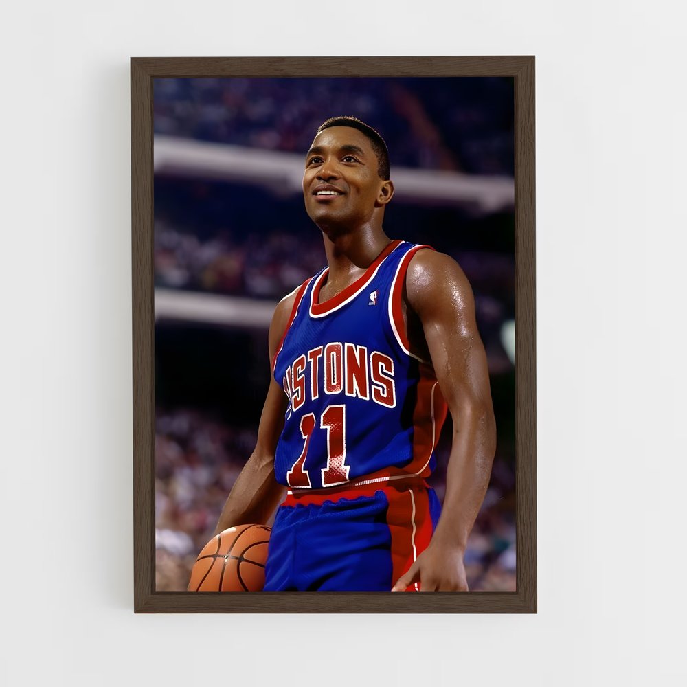 Poster Isiah thomas – affiche Basketball (vue 5)
